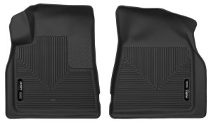 GMC Acadia Floor Mats - Front - Husky Liners - X-Act Contour - Black - `07-`15